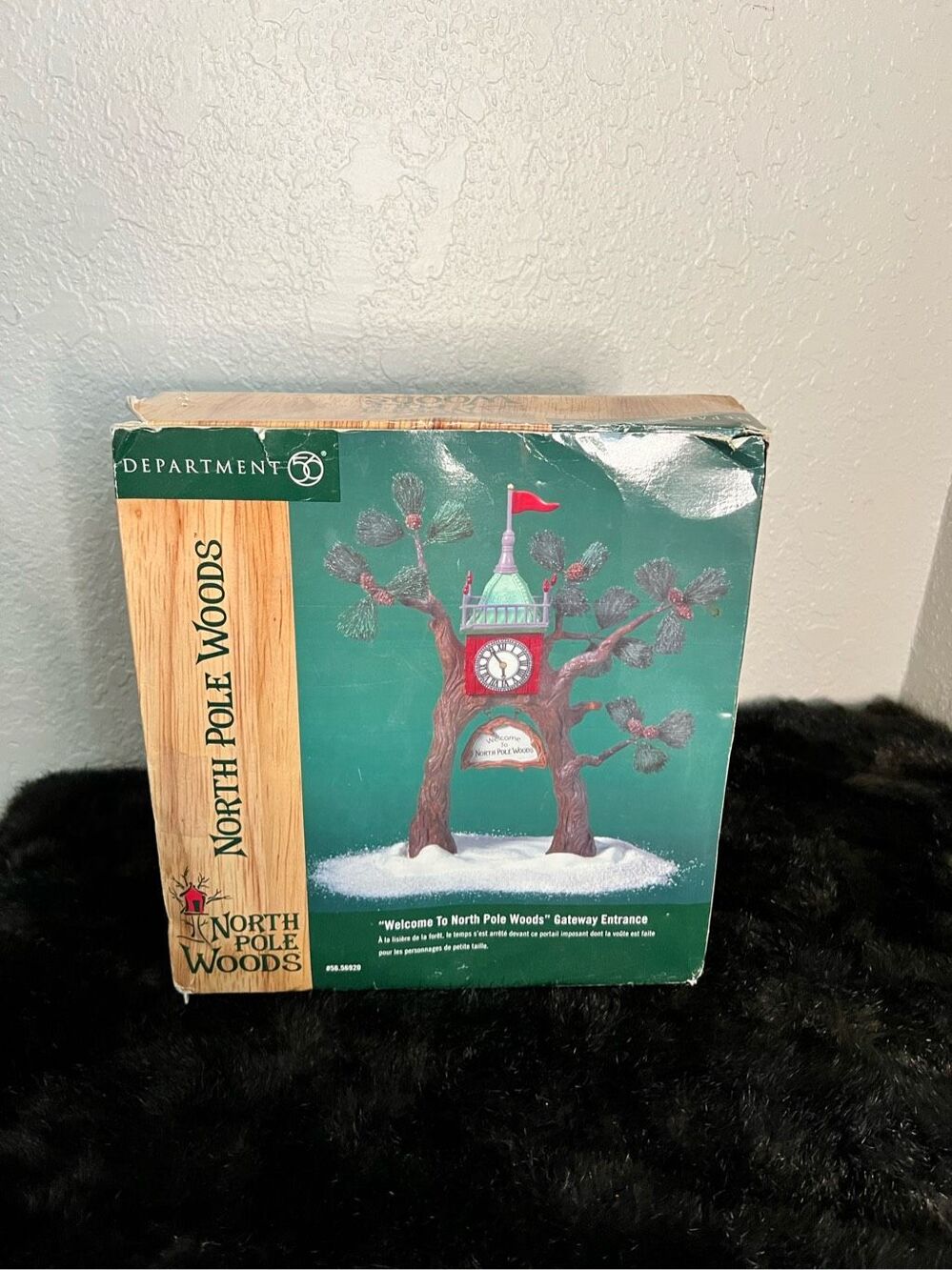 DEPT 56 WELCOME TO THE NORTH POLE WOODS GATEWAY ARCH ENTRANCE 2000 Christmas